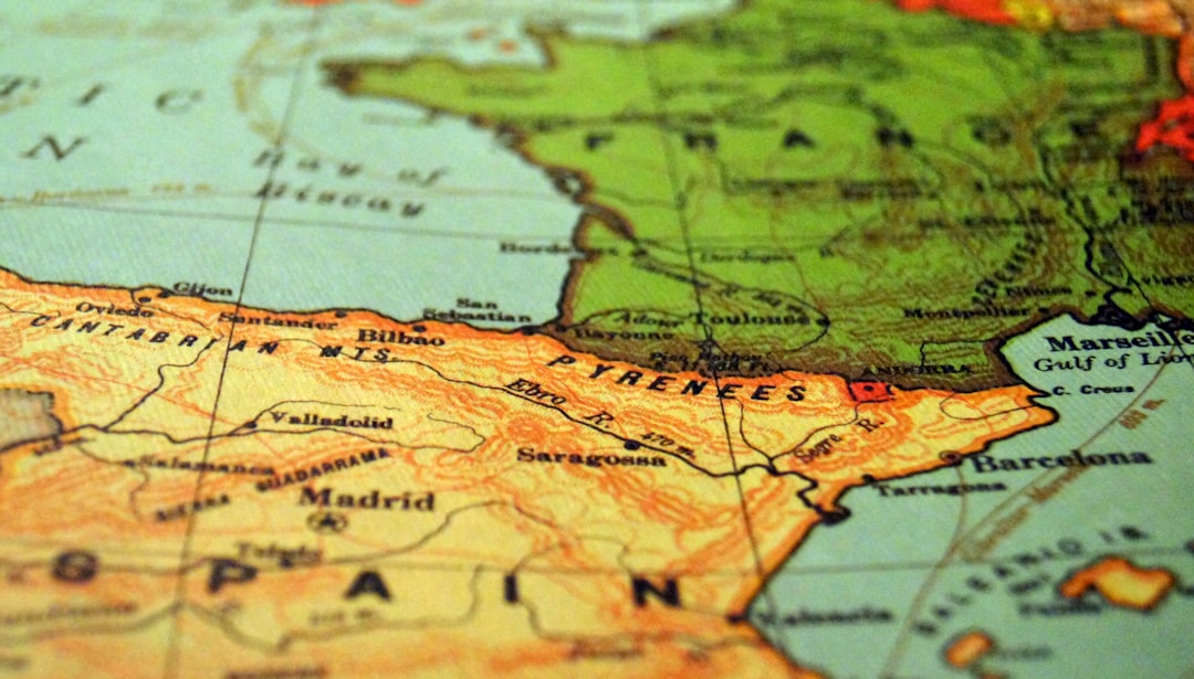 Photo European map